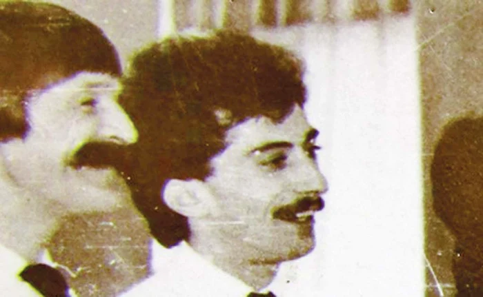 1985. Țociu avea un păr bogat și creț, la debut