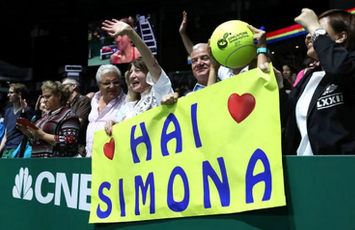 
    Simona Halep are numeroși fani la SingaporeFoto: GettyImages  
