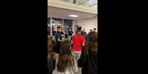 hora aeroport Catania FOTO captura video Facebook webp