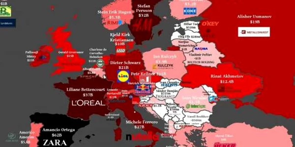 harta europeni bogati sursa „The Independent”