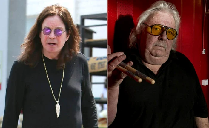 Ozzy Osbourne şi Lee Kerslake FOTO metalheadzone.com