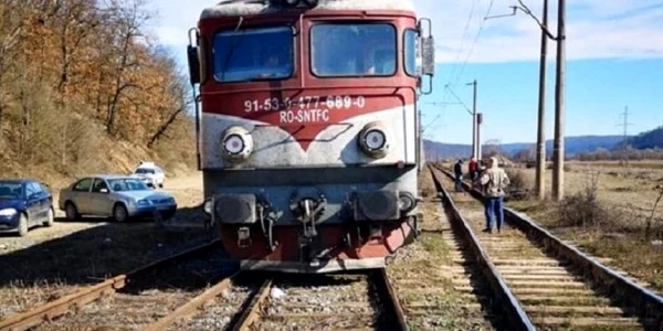 Tren deraiat FOTO Livearad.ro