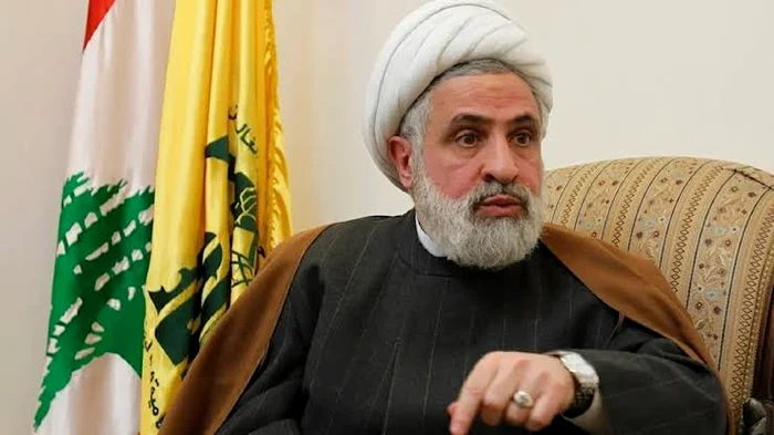 Naim Qassem, numărul doi în Hezbollah FOTO: X