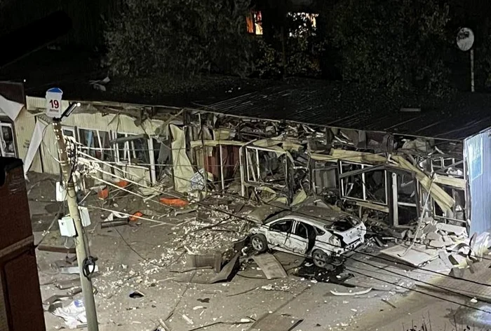 Două persoane au fost rănite FOTO X / NSTRIKE