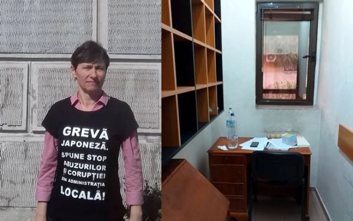 Mirela Adriana Toc, funcţionara pedepsită de primarul Robu FOTO Adevărul