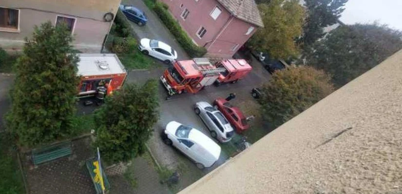 Panică într-un bloc din Târgu Mureș: locatarii s-au speriat după ce au simțit miros de gaz pe casa scării