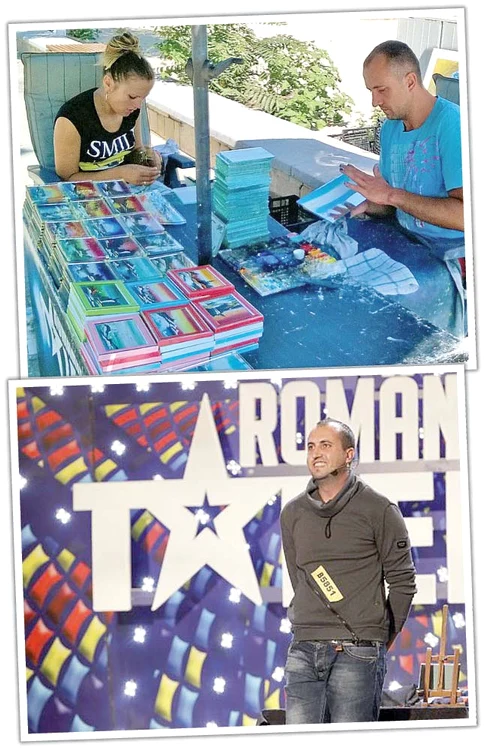 Lucrează câteva minute la fiecare suvenir