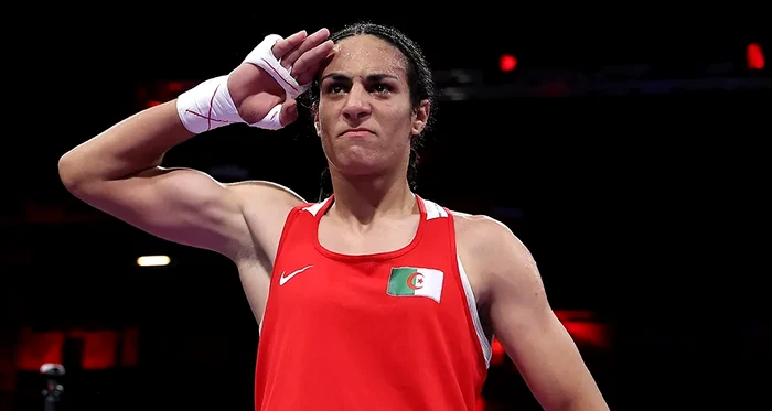 Imane Khelif, acuzată că lovește „ca un bărbat”   FOTO EPA