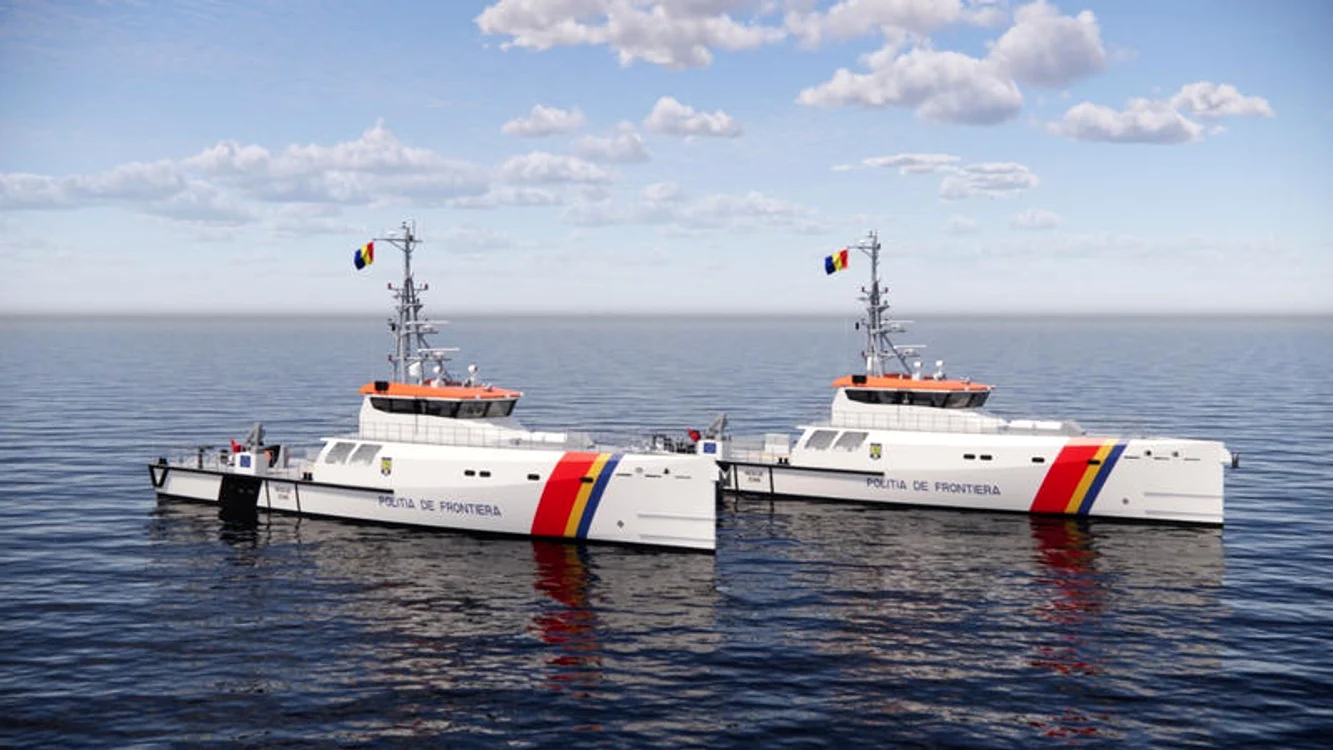
    Noile nave pot atinge 30 de noduri pe oră și transporta 80 de oameniFoto: damen/hotnews.ro  