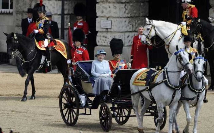 Prinţul William şi Kate la aniversarea oficială a reginei Elisabeth a II-a / Foto: Reuters