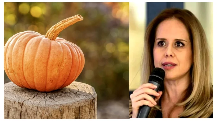 Mihaela Bilic recomandă consumul de dovleac - Foto: colaj Click!