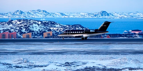 Premierul danez Mette Frederiksen- vizită în Groenlanda FOTO EPA-EFE