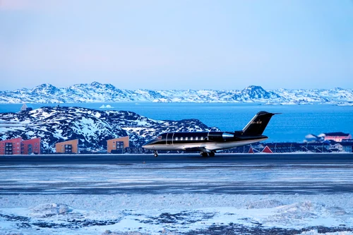 Premierul danez Mette Frederiksen- vizită în Groenlanda FOTO EPA-EFE
