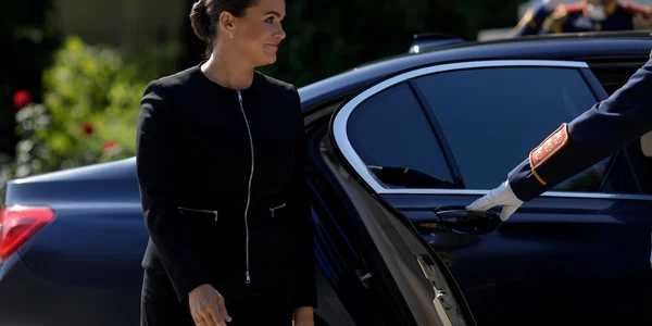 Preşedintele Klaus Iohannis o primește pe Katalin Novak, preşedintele Ungariei, la Palatul Cotroceni din București  Foto Inquam Photos George Calin (6) jpg