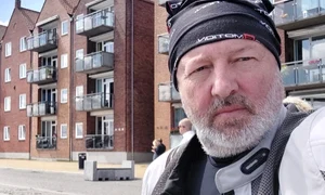 Actorul Claudiu Istodor a mers 7000 de kilometri în Europa, cu motorul foto: Antena 1