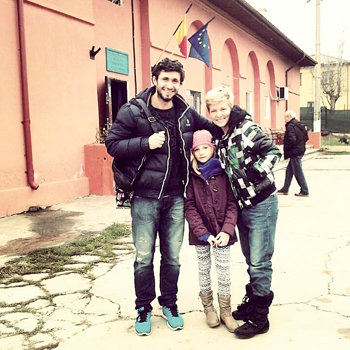 Dana şi soțul ei, Dragoș Bucur, au o fiică, Sofia