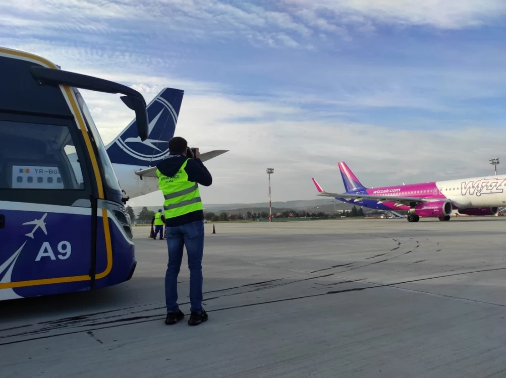 FOTO Aeroportul Internaţional Cluj-Napoca