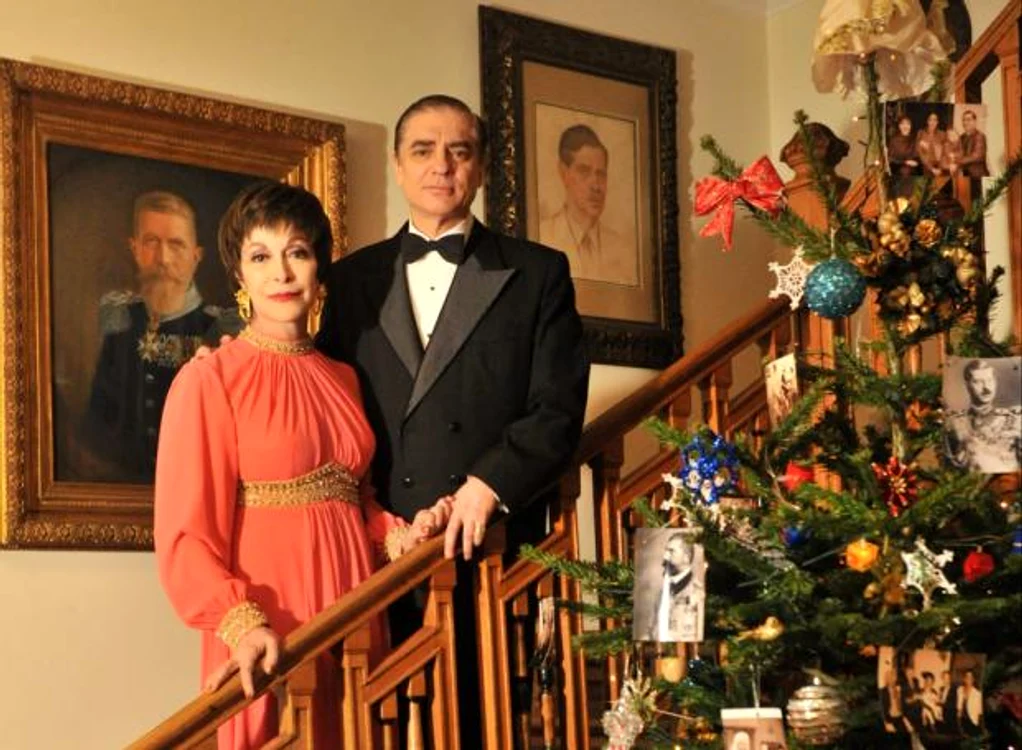 Paul împreună cu soția sa, Lia
