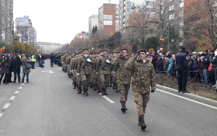 Parada militară de Centenar la Timişoara FOTO Ş.Both