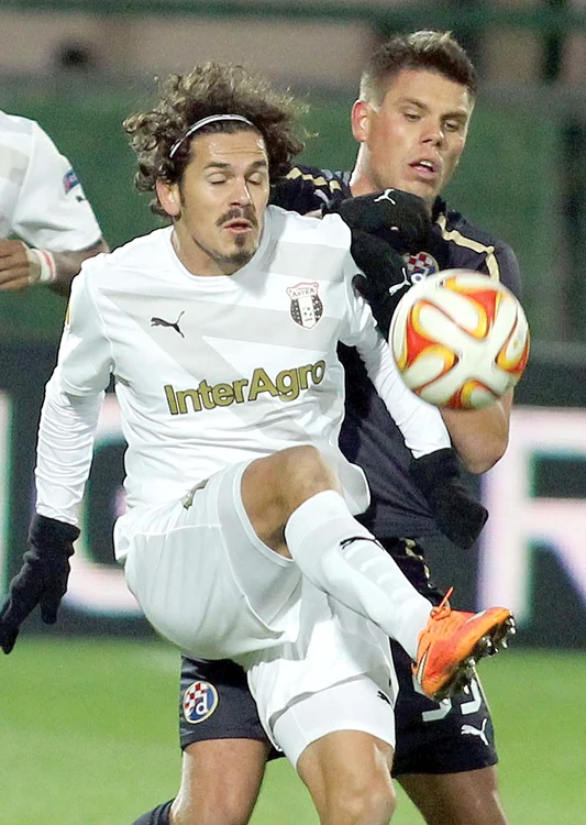 Astra a pierdut ruşinos anul trecut, în ultimul meci din Liga Europa, 1-5 cu Salzburg, dar Florescu a marcat un gol de zile mariFoto Click!