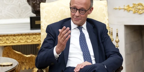 Donald Trump Friedrich Merz Biroul Oval 4 FOTO EPA EFE jpg