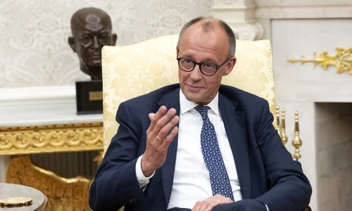Donald Trump Friedrich Merz Biroul Oval 4 FOTO EPA EFE jpg
