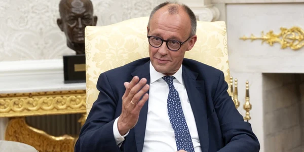 Donald Trump Friedrich Merz Biroul Oval 4 FOTO EPA EFE jpg