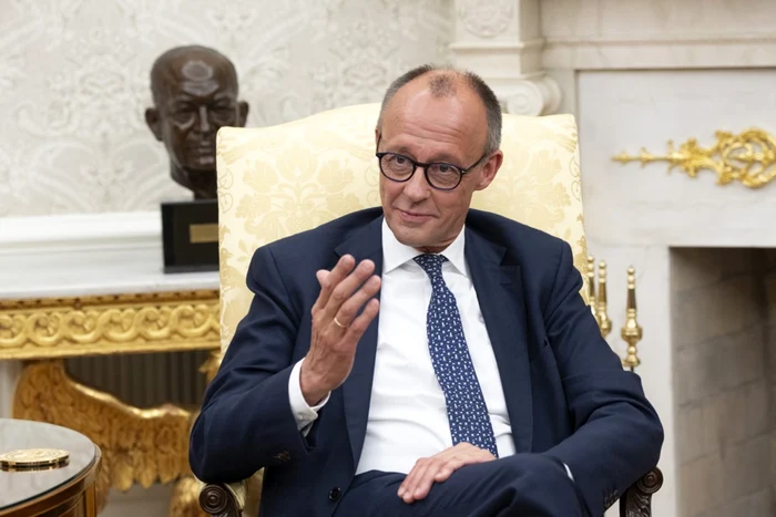 Dialogul între Merz și Trump s-a concentrat pe politica externă FOTO EPA-EFE