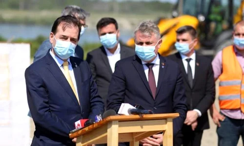 Premierul Ludovic Orban și ministrul Transporturilor, Lucian Bode, au verificat în ultima perioadă mai multe șantiere de autostrăzi jpeg