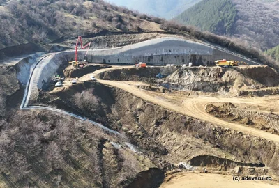 Autostrada Sibiu Pitești, Nodul Boița  Foto Daniel Guță ADEVĂRUL (6) jpg