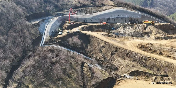 Autostrada Sibiu Pitești, Nodul Boița  Foto Daniel Guță ADEVĂRUL (6) jpg