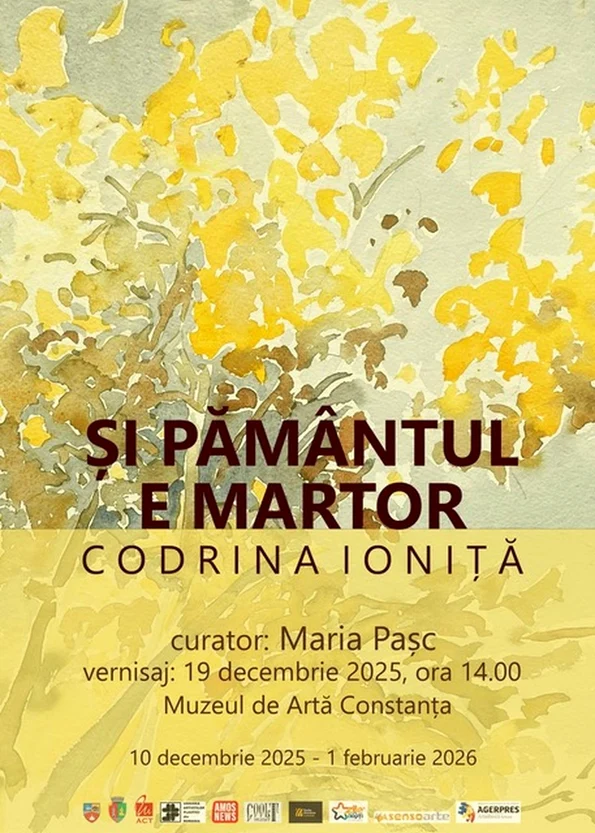 „Și pământul e martor” - expoziție Codrina Ioniță la Muzeul de Artă Constanța