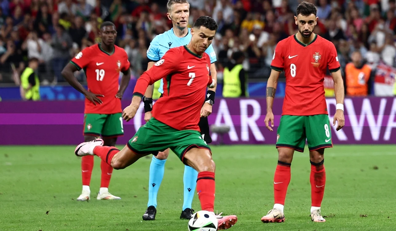 Cristiano Ronaldo a avut o seară grea în optimile EURO 2024 (FOTO: EPA)
