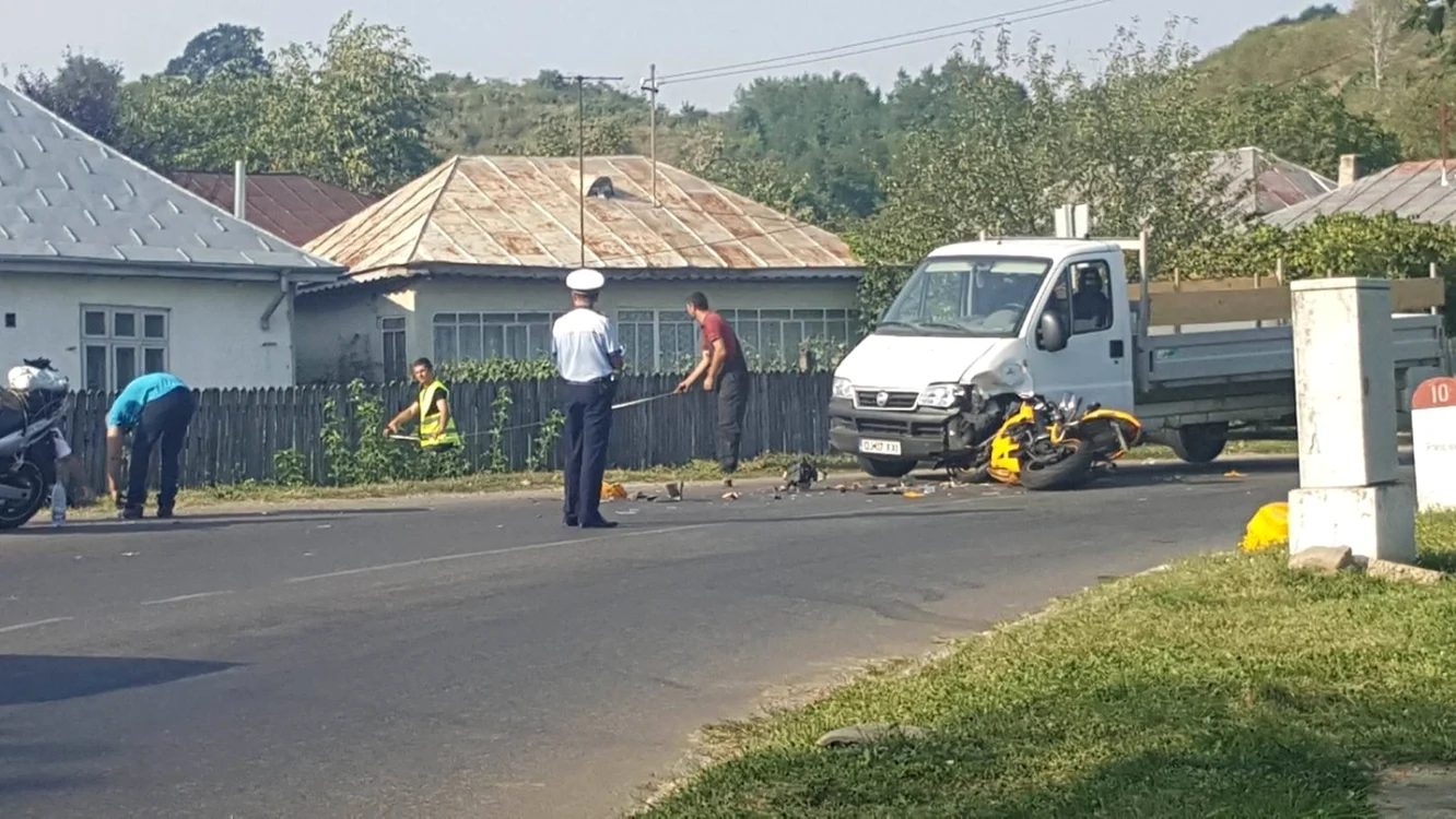 motociclist accident