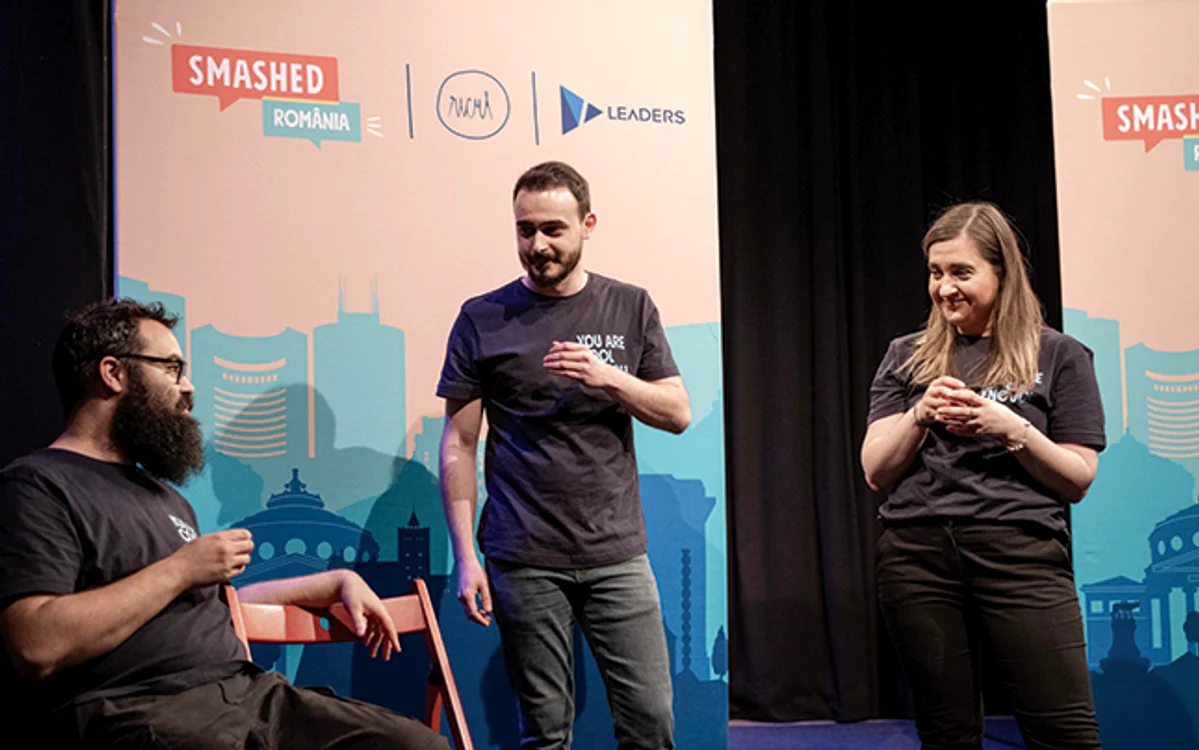 Lansarea programului SMASHED in Romania Reprezentatie artistica 2 jpg