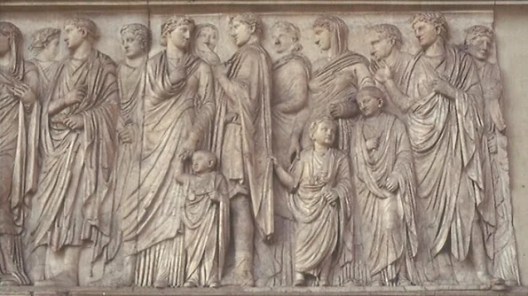 Ara Pacis Augustae  Altarul păcii, altarul triumfului jpeg