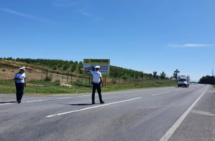 Poliţiştii au reţinut trei permise de conducere unor şoferi care au condus băuţi la prima oră FOTO IPJ Timiş