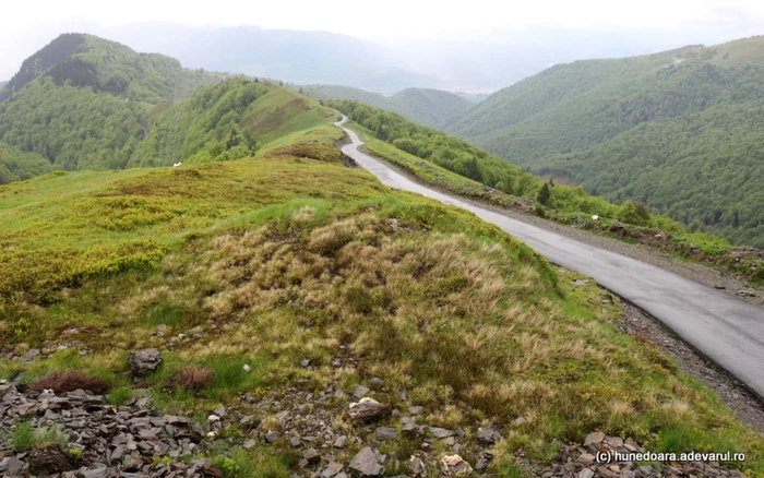 Şoseaua Transvâlcan. Foto: Daniel Guţă. ADEVĂRUL