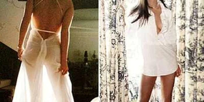 Demi Moore se rasfaţă în creaţile lui Alexander McQueen
