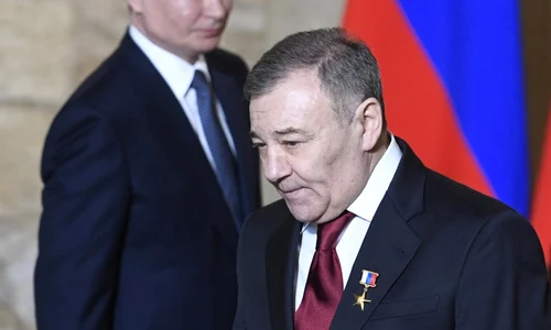 Arkadi Rotenberg si Vladimir Putin FOTO EPA-EFE