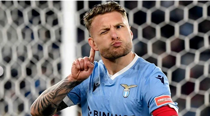 Ciro Immobile a marcat trei goluri în poarta FCSB-ului. FOTO: Facebook