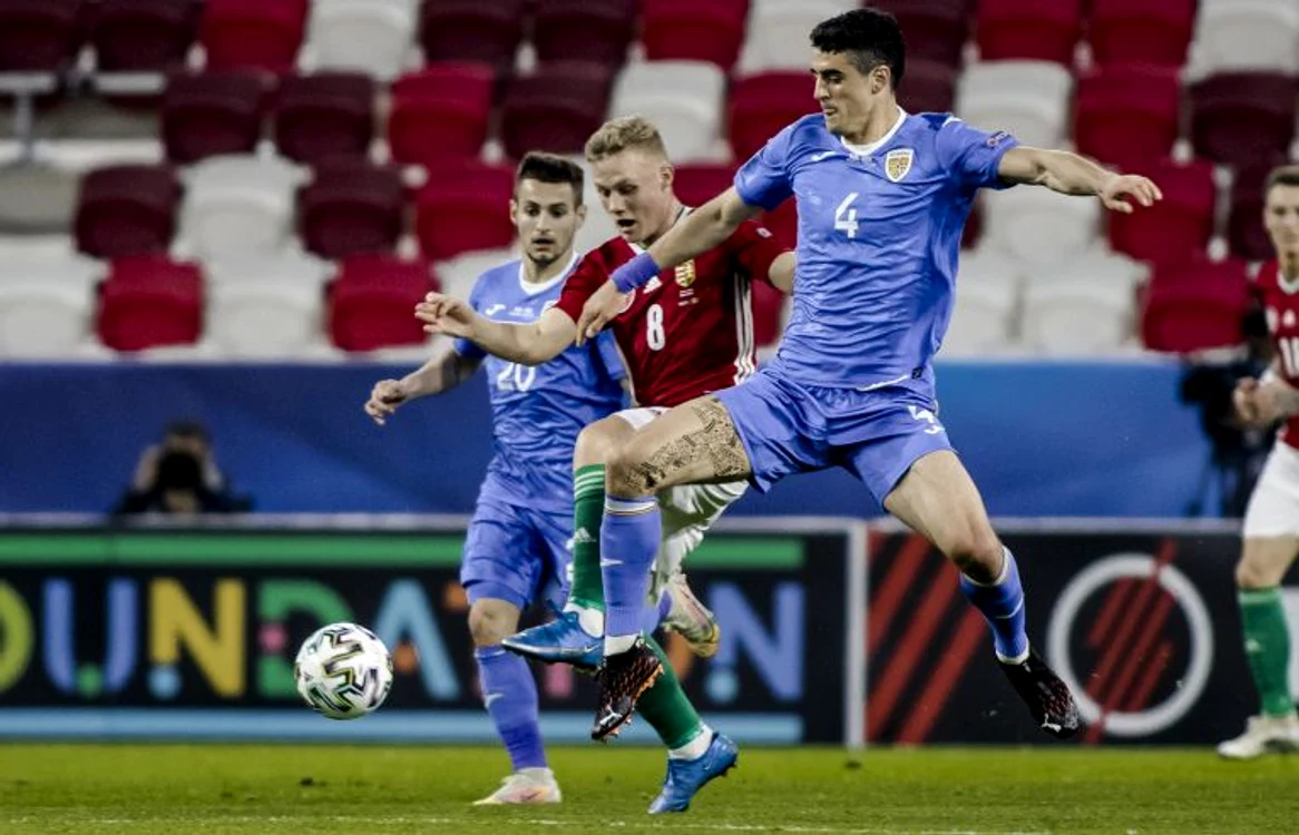
    Pașcanu a marcat golul victoriei României cu Ungaria FOTO: Sportpictures.eu  