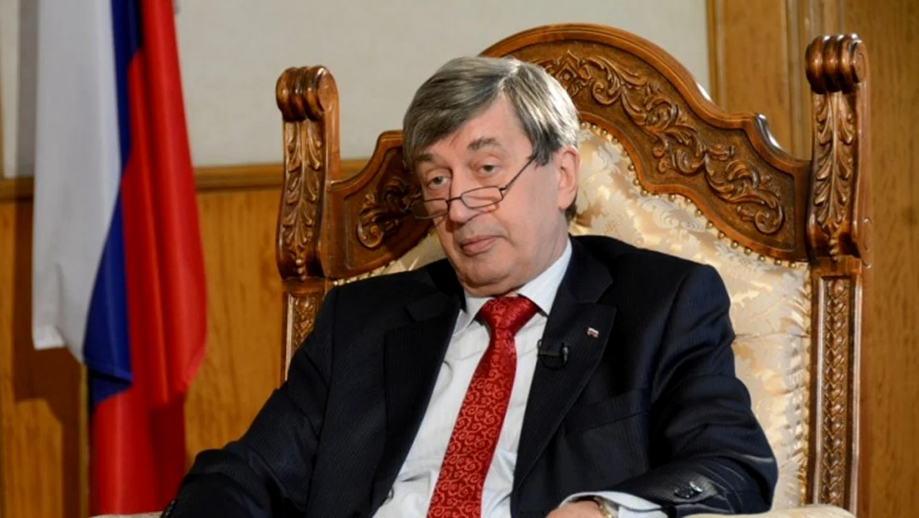 Valey Kuzmin, ambasadorul Federației Ruse, convocat la MAE. Sursă foto: Facebook