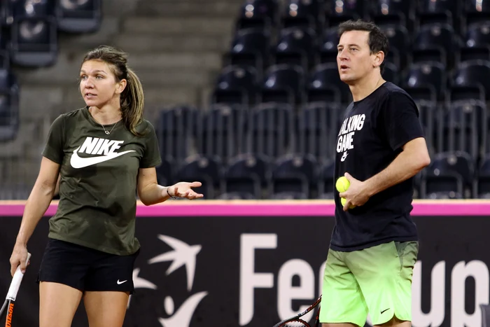 Simona Halep a lucrat cu Andrei Pavel în câteva perioade, inclusiv la echipa de FedCupFoto: sportpictures.eu