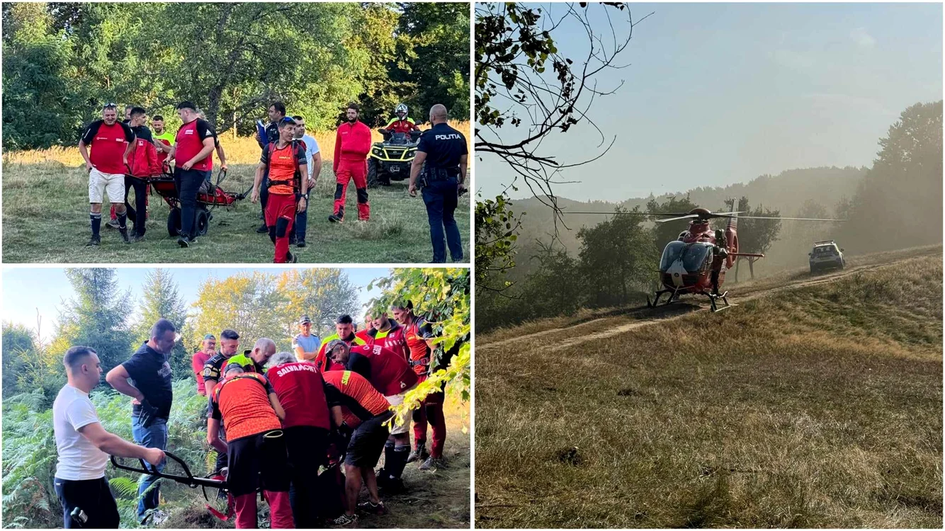 Femeia găsită după o zi de căutări. Foto: IPJ Hunedoara