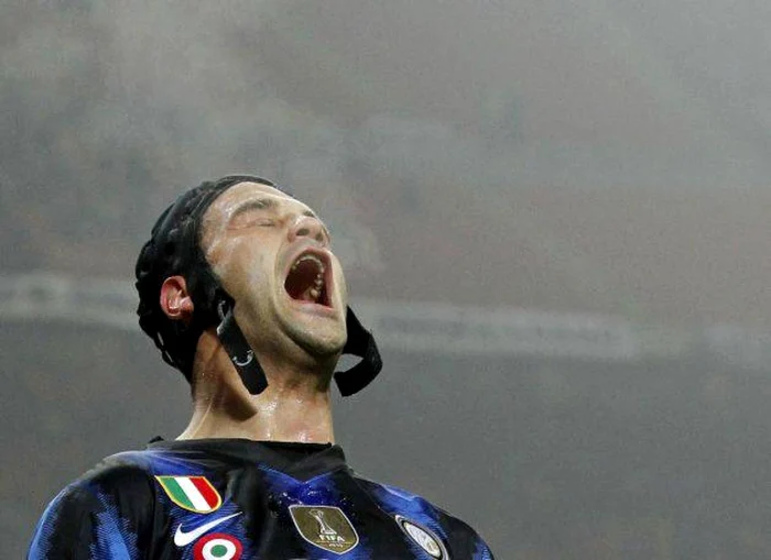 Cristi Chivu, jucătorul lui Inter Milano FOTO Reuters