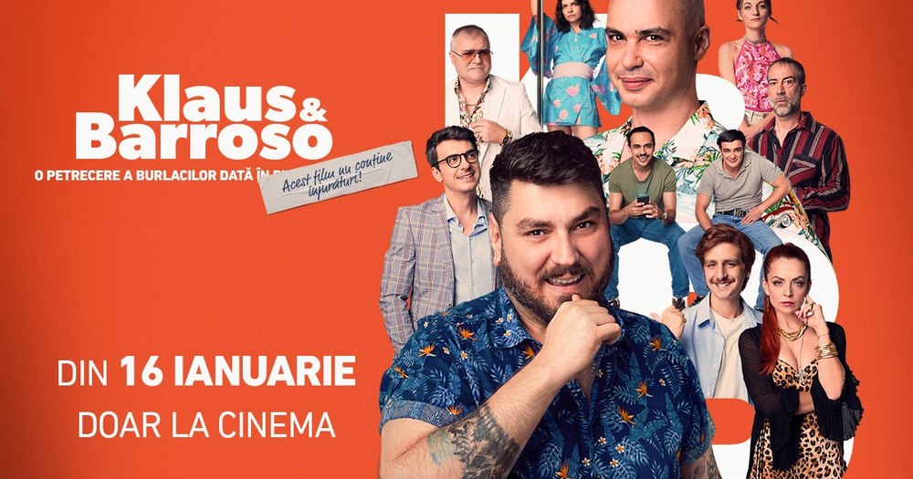 Comedia fără înjurături „Klaus & Barroso“, proiecții speciale în toată țara PROGRAM