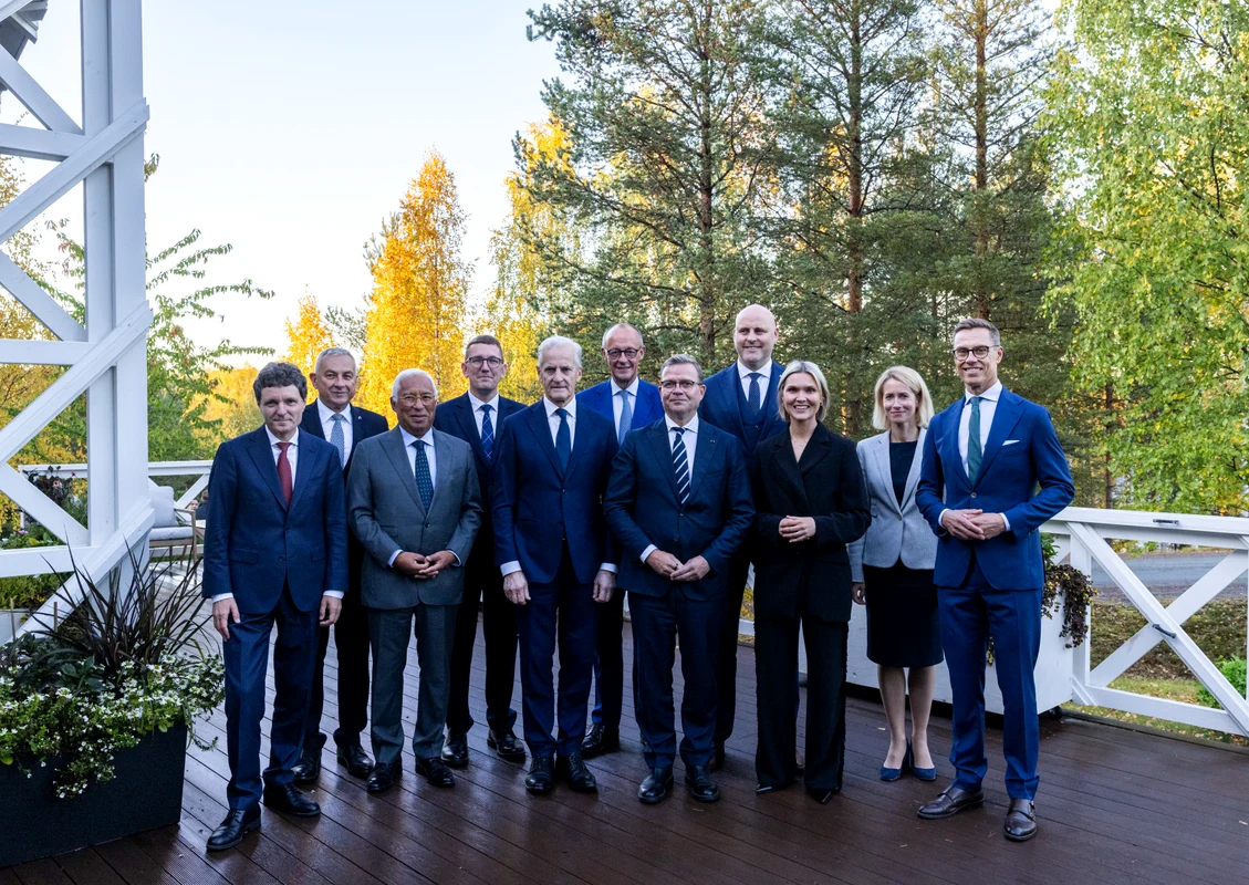 Nicușor Dan, la cina de lucru găzduită de Prim ministrul Republicii Finlanda, Petteri Orpo  2 jpeg
