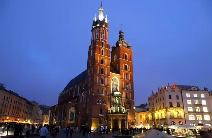 Cracovia, situată în sudul Poloniei FOTO: Getty Images
