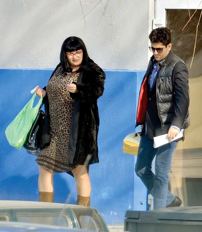 Cezar Ouatu s-a pus bine cu jurata Ozana BarabanceaFoto: Alex Muscaliu